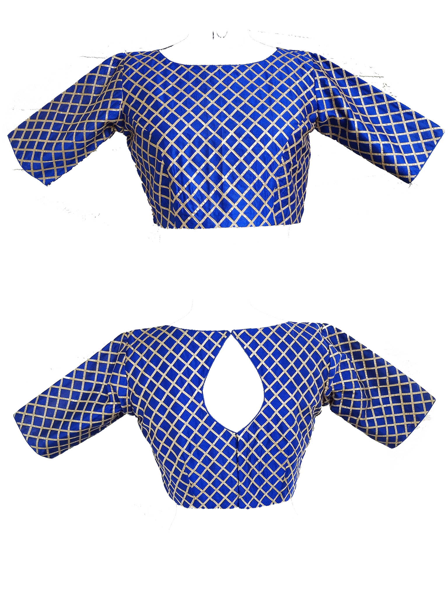 Readymade Gota Patti Blouse - Image 3