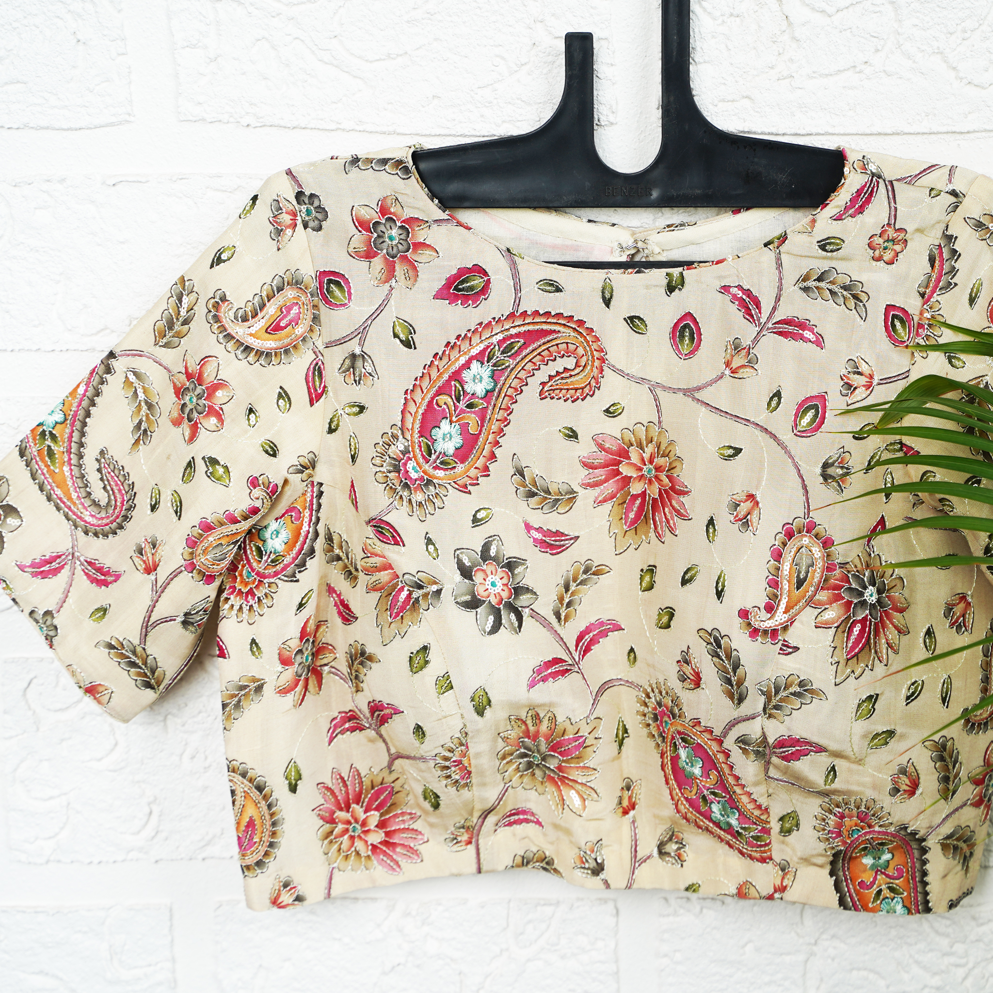 Kalamkari Readymade Blouse - Image 3