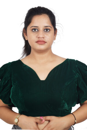 Velvet Designer Readymade Blouse