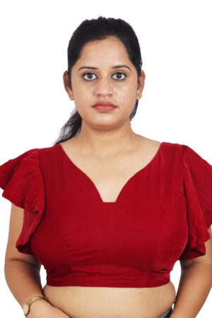 Velvet Designer Readymade Blouse