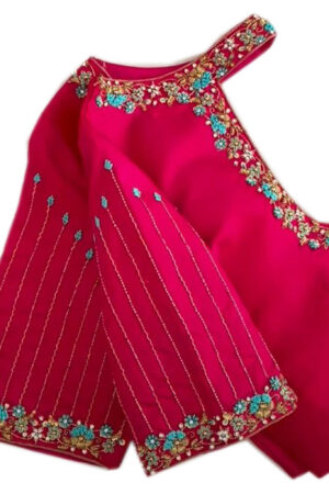 Rani Pink Embroidery Blouse