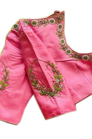 Baby Pink Intricate work