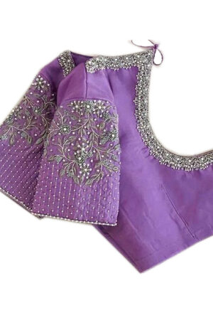 Lavender Intricate Blouse