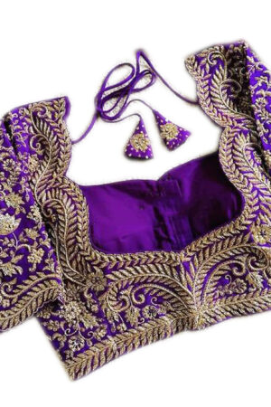 Maggam Work Blouse – Bridal Design