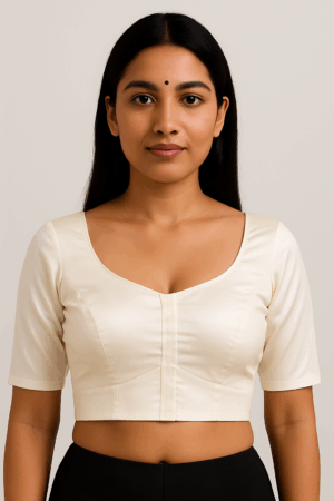 Silk Cotton Readymade Blouse