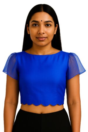 Scallop Readymade Blouse