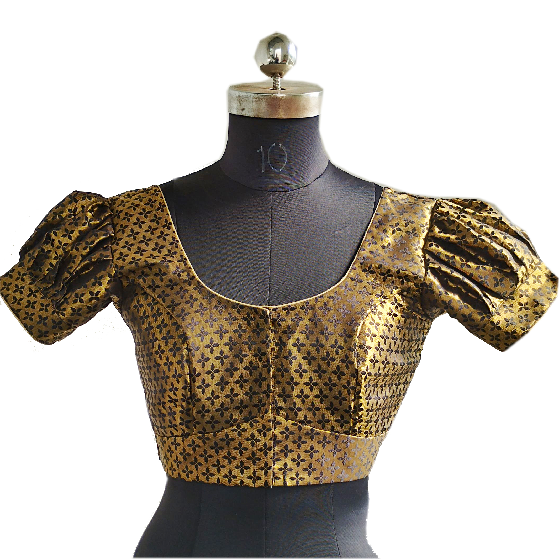 Black Gold Readymade Blouse