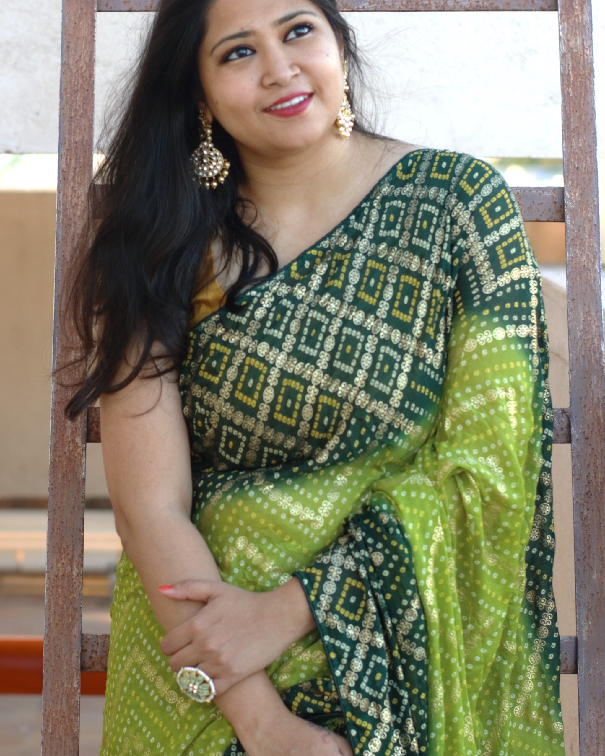 Bandini Georgette Saree - Image 2