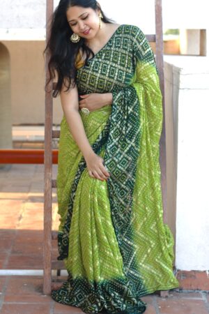 Bandini Georgette Saree