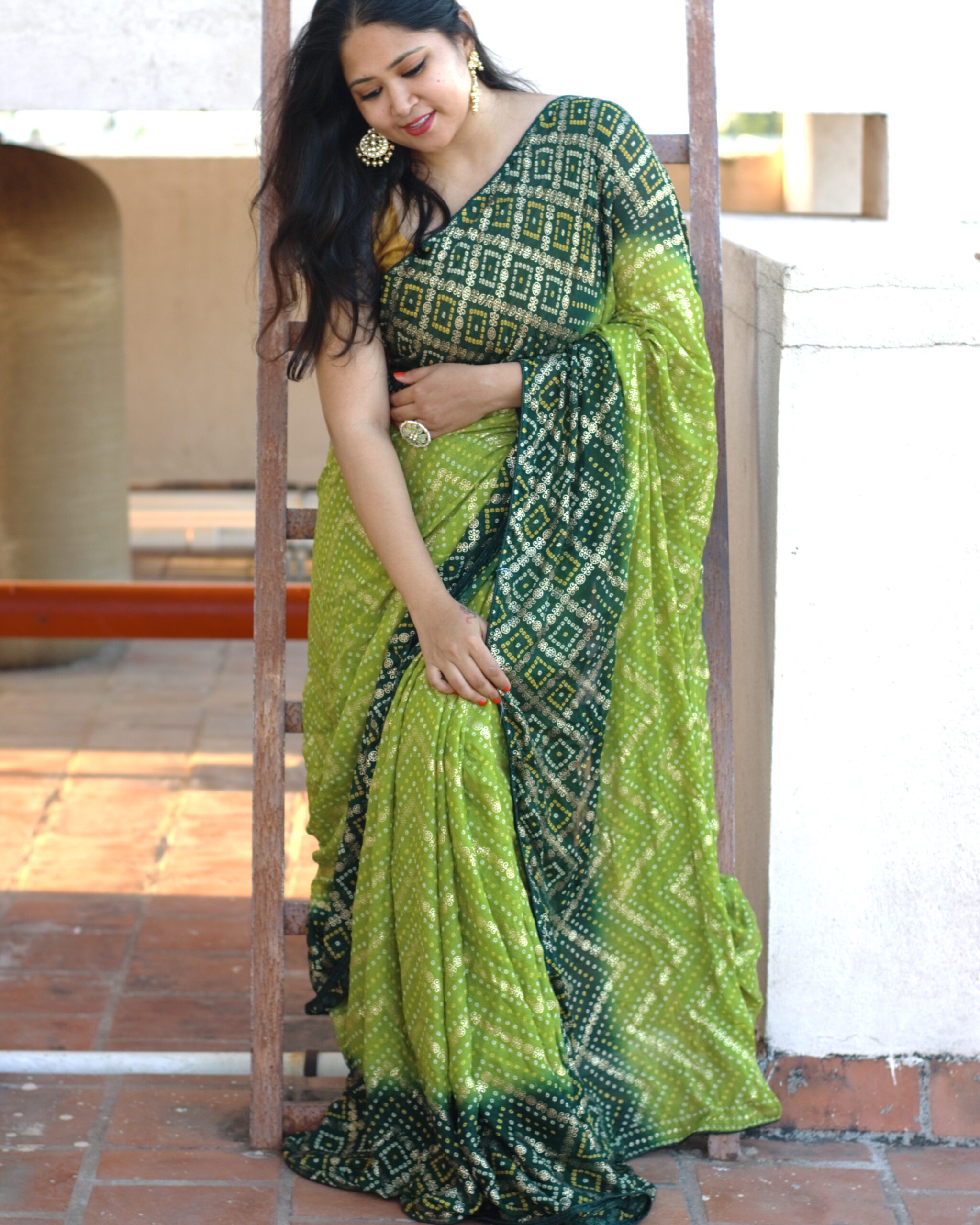 Bandini Georgette Saree
