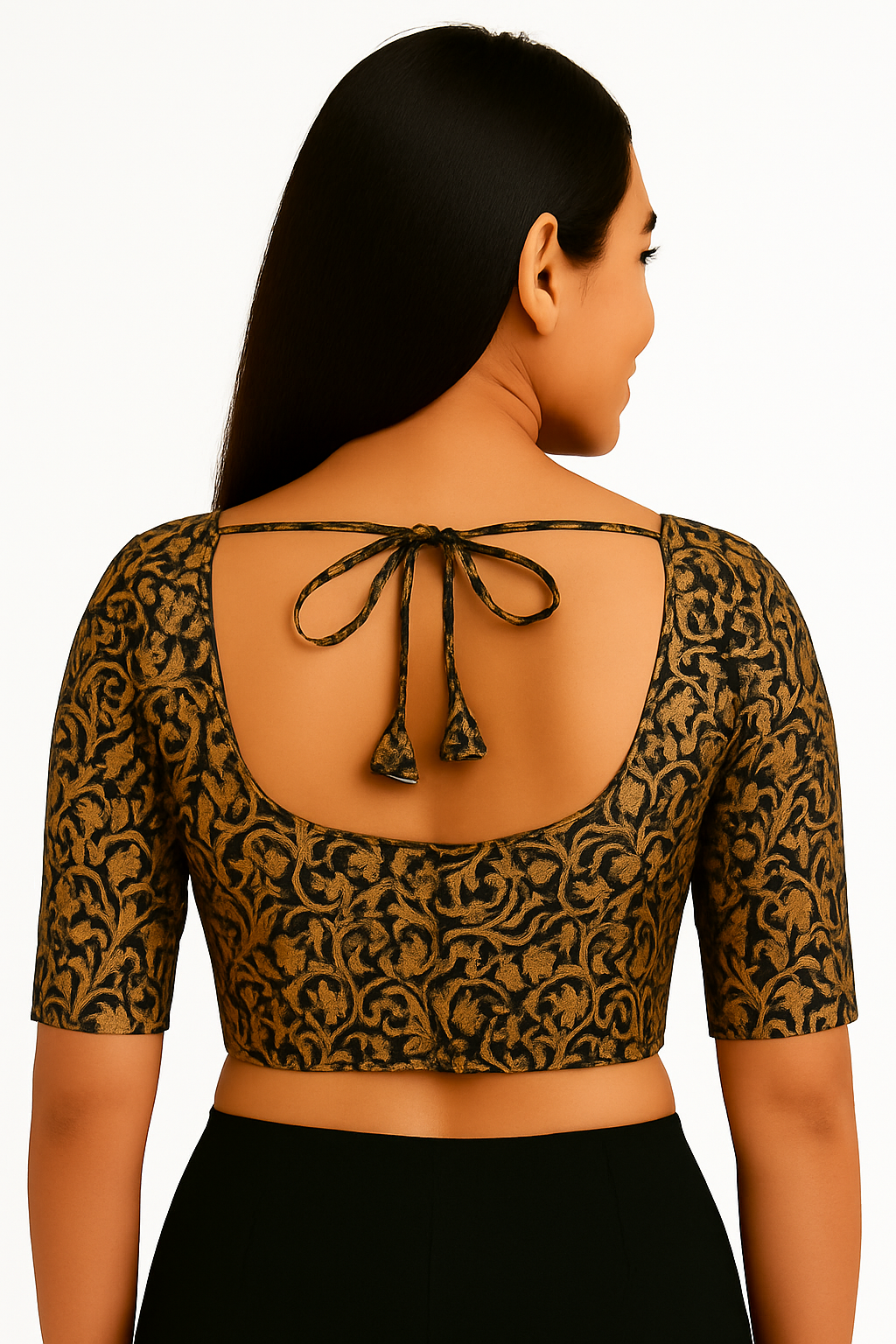 Brocade Readymade Blouse - Image 4