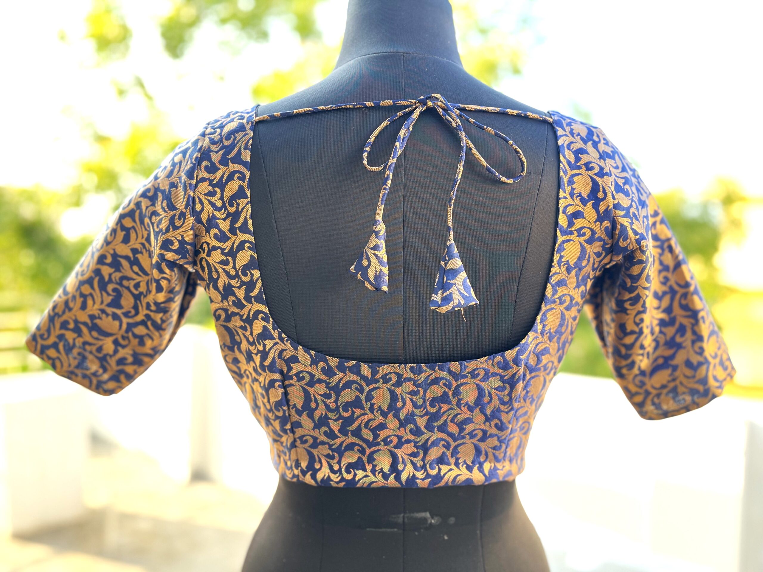 Brocade Readymade Blouse - Image 8